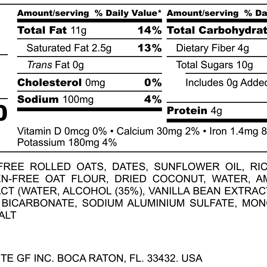Oatmeal Cookie Bites Ancient Grains Oatmeal - Shareable Cookies 6oz