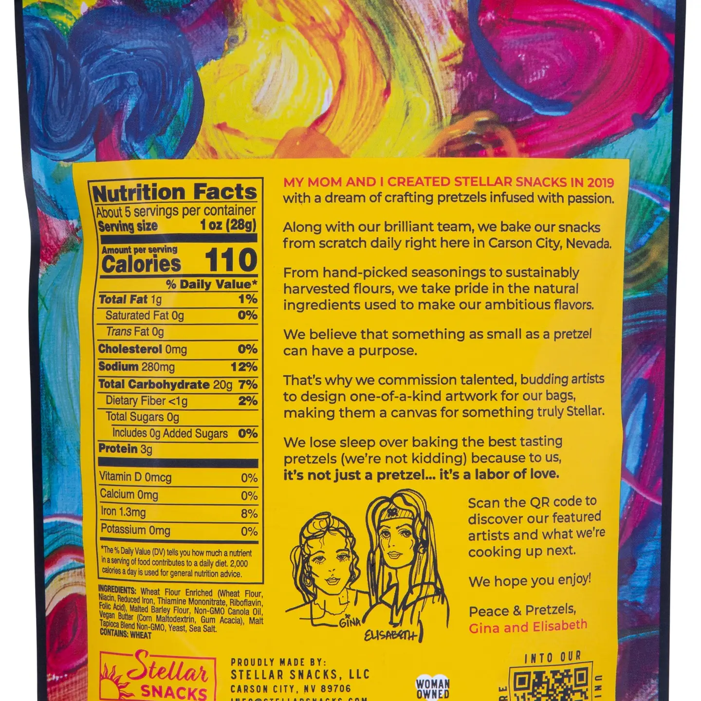 Stellar Pretzel Braids Simply Stellar - Classic Pretzels 5oz