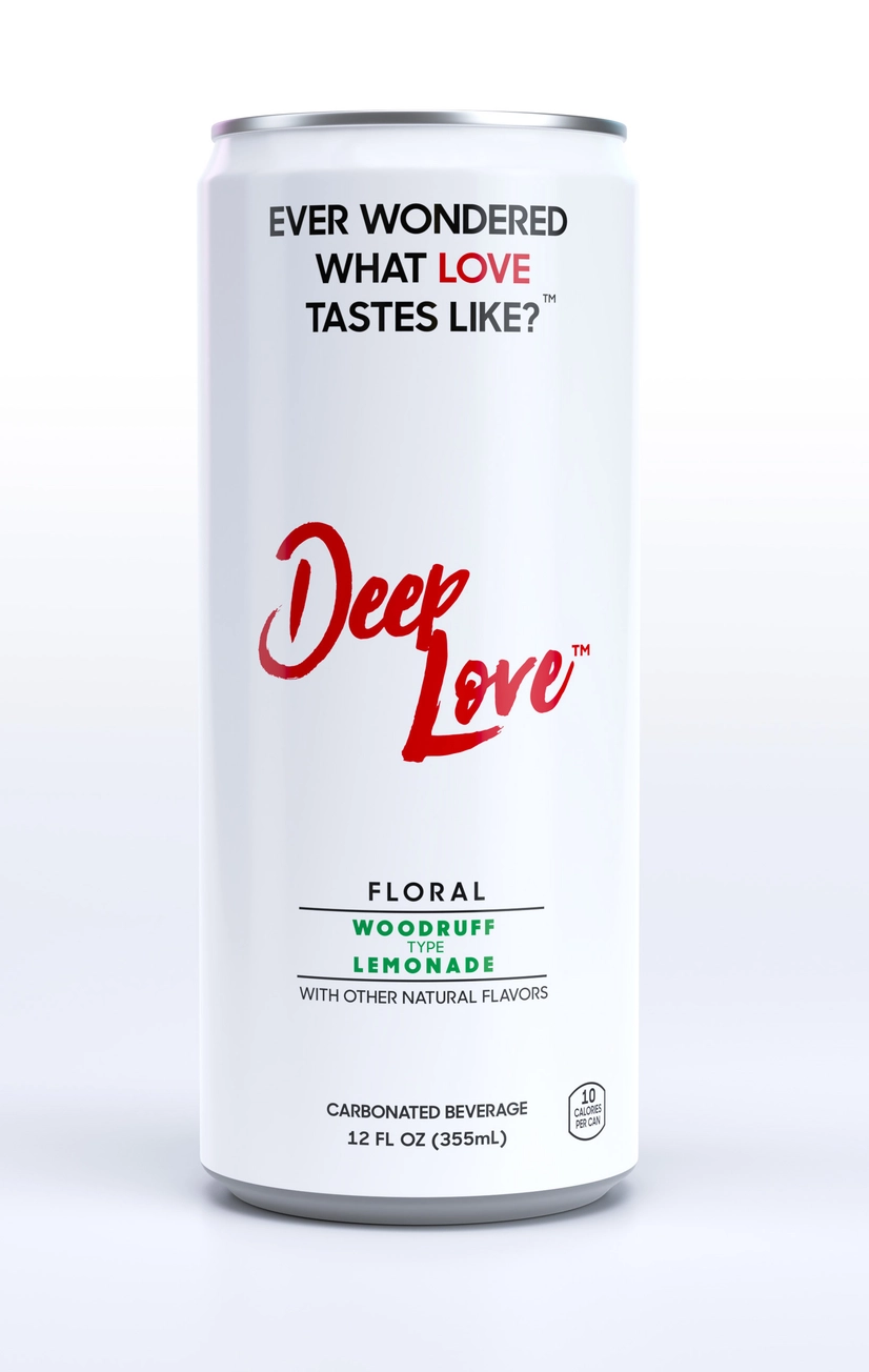 Deep Love - Woodruff Lemonades 12 oz - No Added Sugar + All-Natural