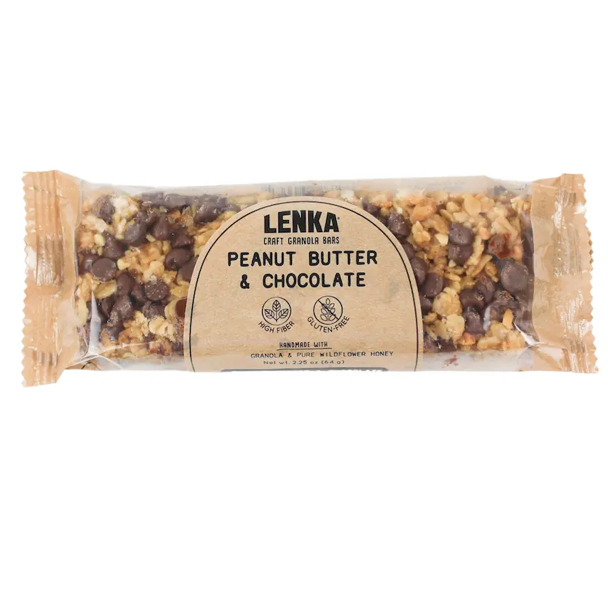 Peanut Butter & Chocolate Granola Bar